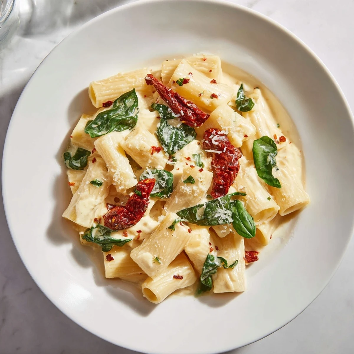 Creamy Sun-Dried Tomato Spinach