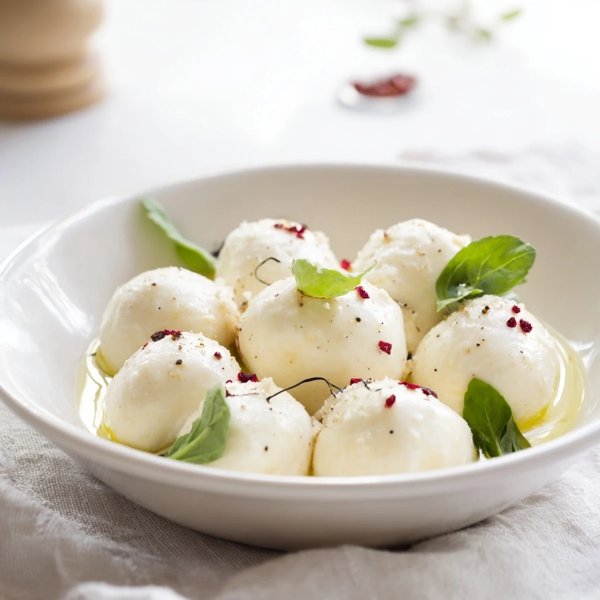 Mozzarella Pearls Small Bowl