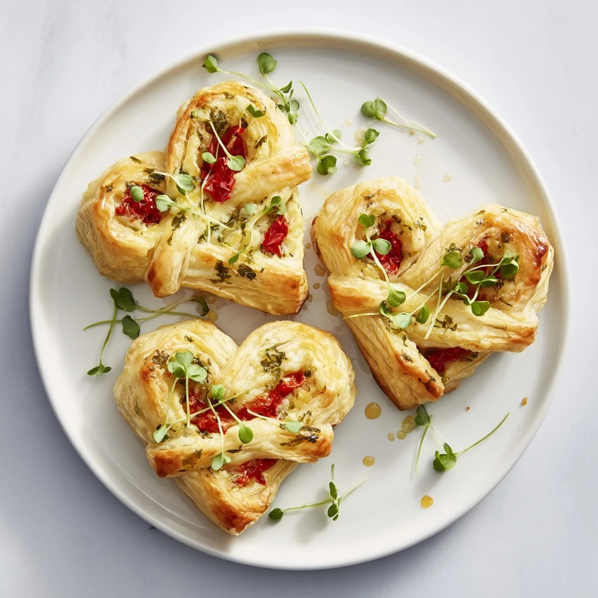 Cœurs Entrelacés Valentines Aperitif