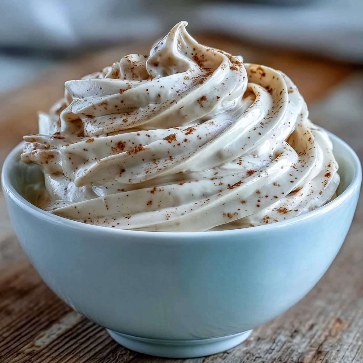 Steamy hojicha pastry cream in a glass bowl, ideal for éclairs or a parfait topping.
