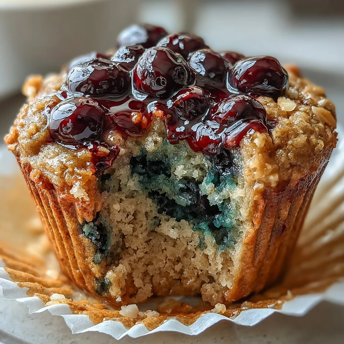 Bright, zesty lemon blueberry baked oatmeal cups, bursting with juicy berries and citrus aroma—perfect for a wholesome, on-the-go breakfast.