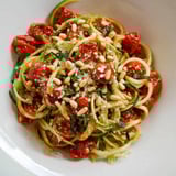 Light Fresh Zucchini Noodles