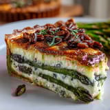 Spring Asparagus Tart Puff