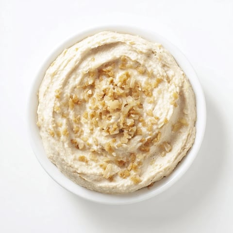 Golden, bubbling Caramelized Onion and Bacon Dip, a perfect party appetizer with crispy bacon.