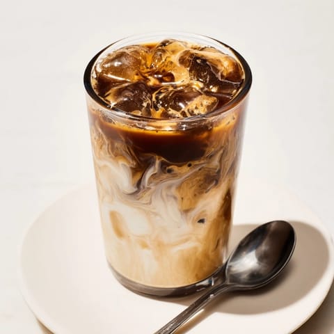 Delightful blend of cold brew and tahini for refreshing summer enjoyment.  