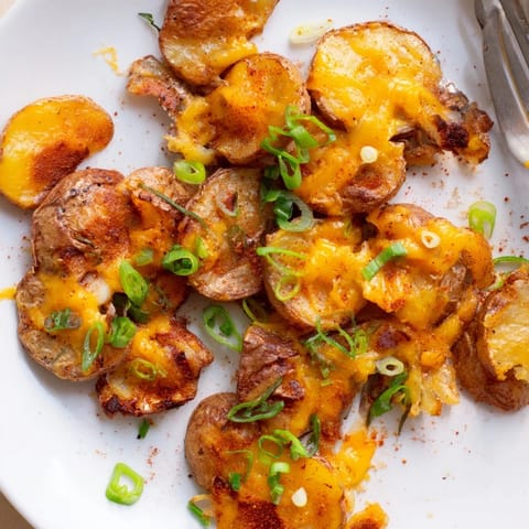 Smashed Green Onion Potato Bombs #500