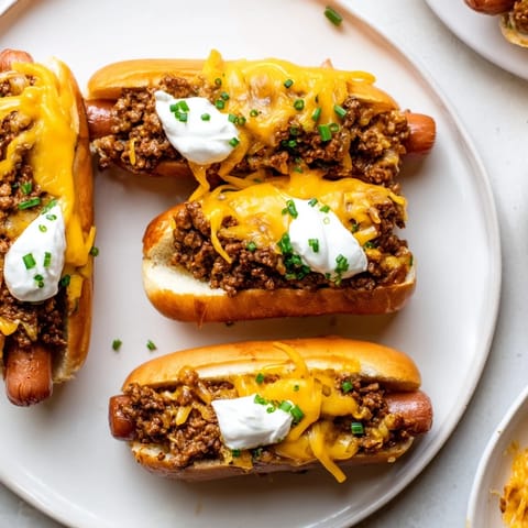 Chili Dog Casserole Cheesy
