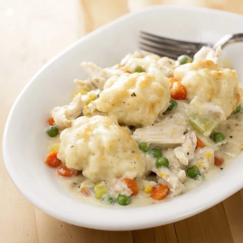 Chicken Dumplings Casserole