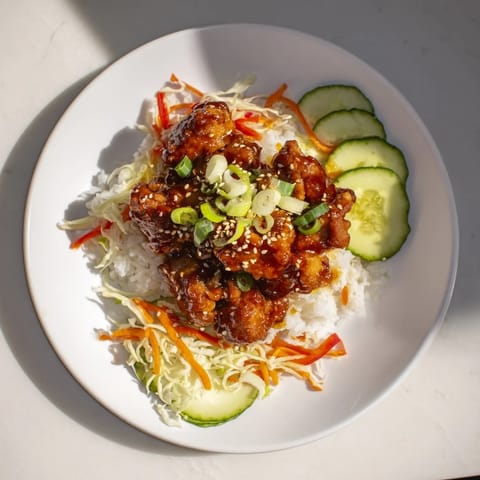 Sriracha Honey Chicken Bowl