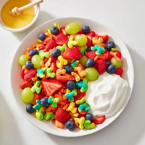 Rainbow Goldfish Snack Pile