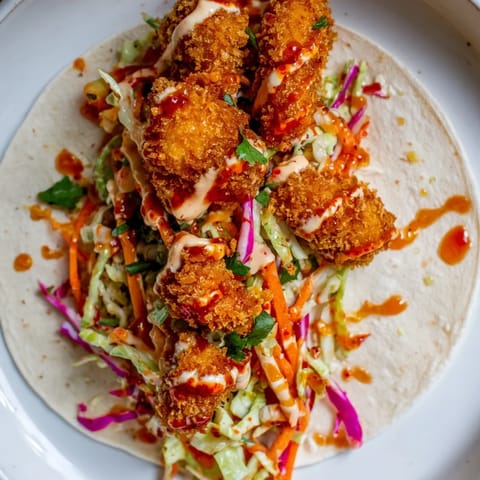 Hot Honey Chicken Tacos