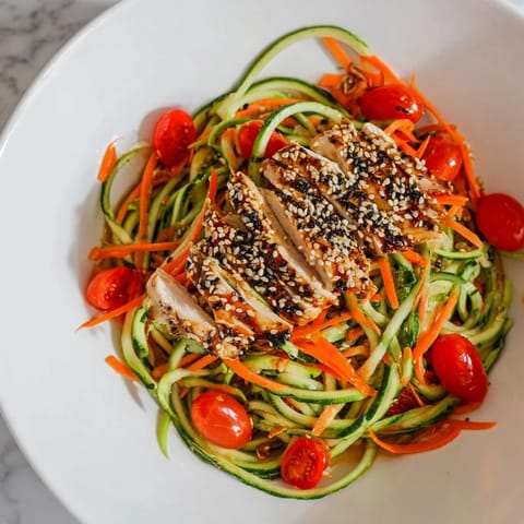 Protein cucumber salad