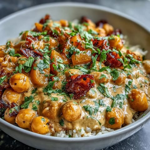 Vegan Mango Coconut Chickpea Curry #576