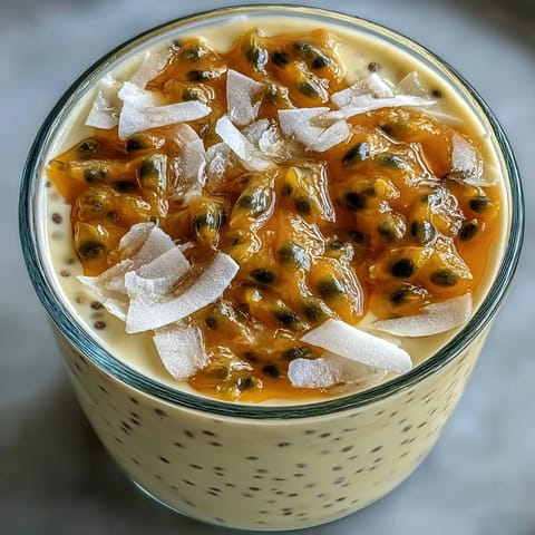 Passionfruit Chia Pudding