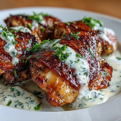 Zaatar Tahini Chicken Thighs