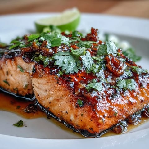 Honey Lime Garlic Salmon #598