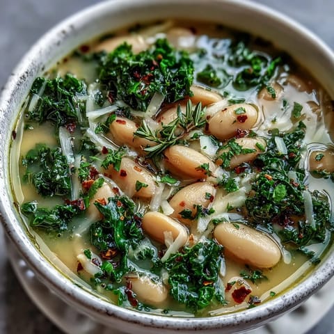 Tuscan White Bean Soup #605
