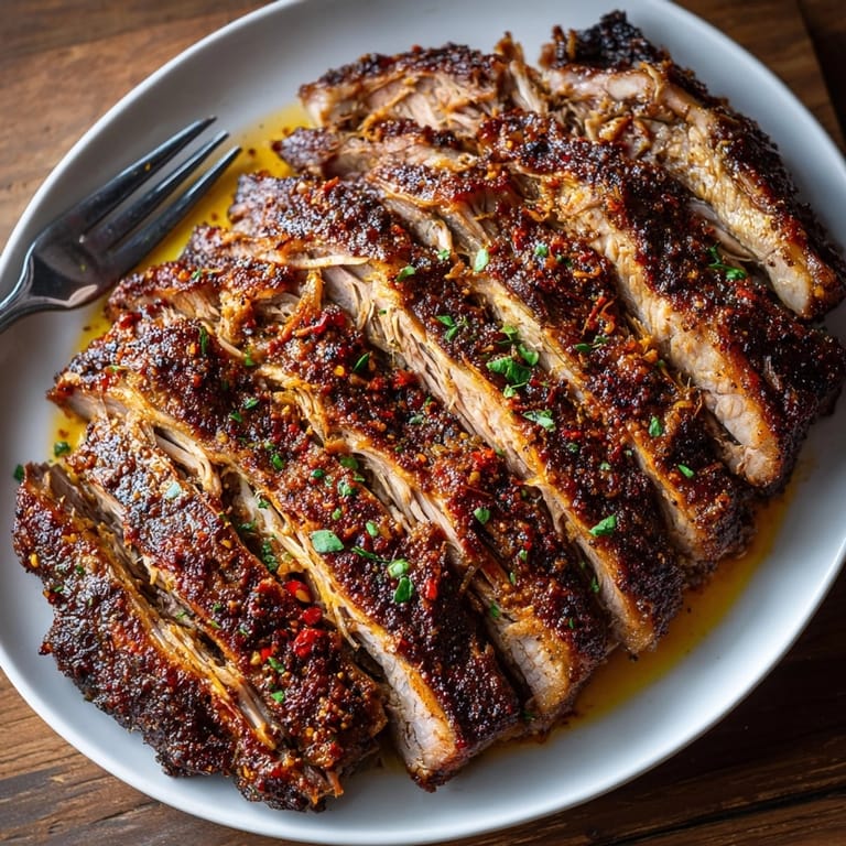 Imagine tender Coffee-Chipotle Slow Smoked Pork Shoulder, fall-apart delicious with a deep, rich color, smoky and spicy.