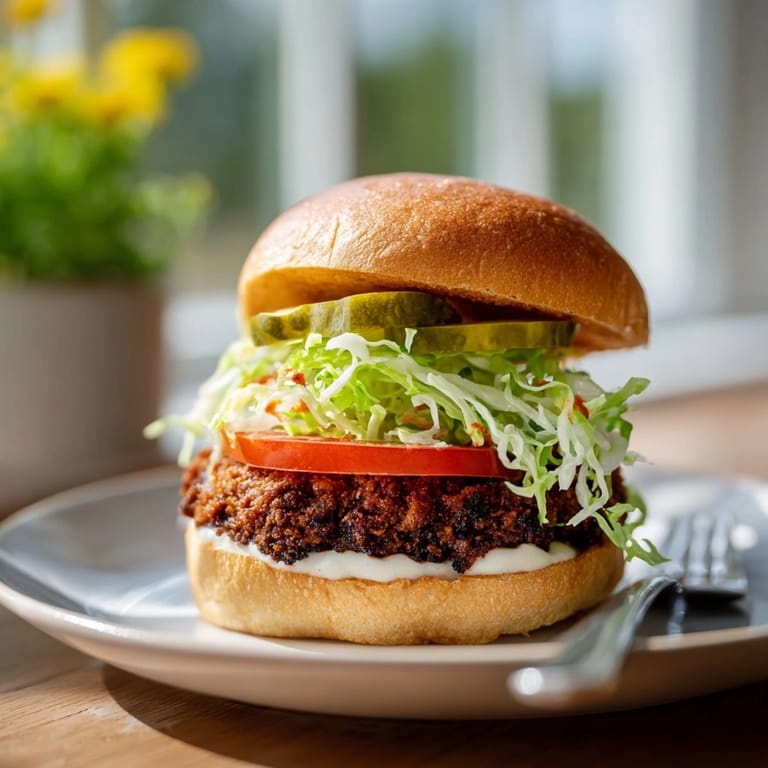 Savory Cajun Black Bean Mini Burger Bites on a platter, enticing with fresh cilantro garnish.