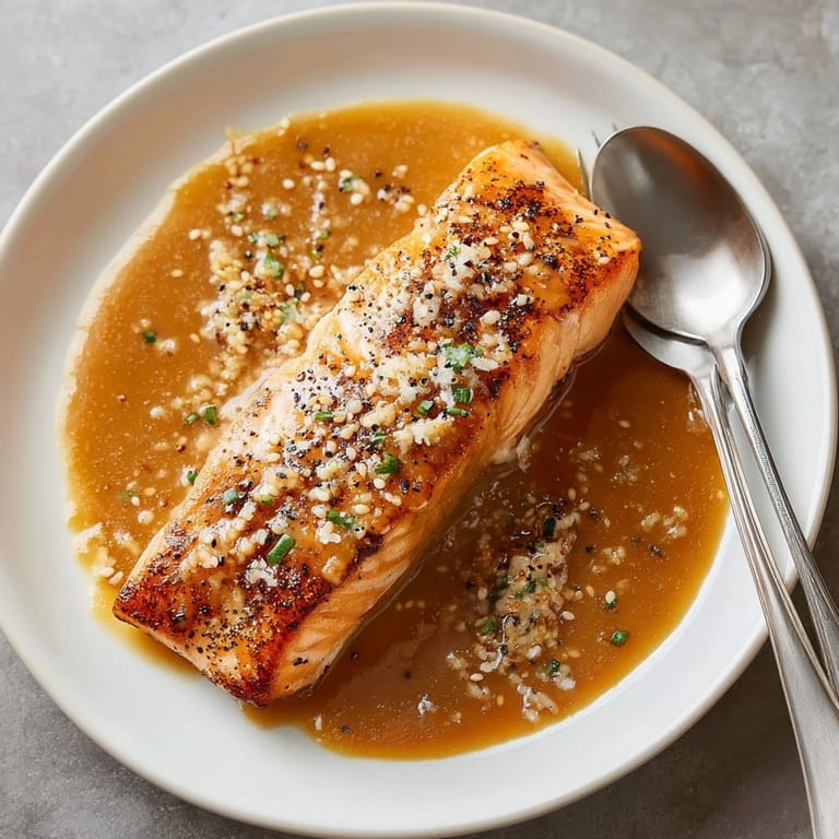 Imagine the umami flavor of Maple Miso Sauce enhancing a delicious grilled salmon dinner.