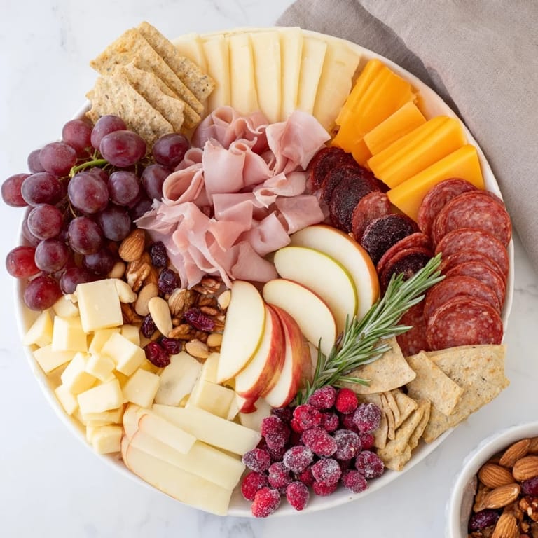 Rich textures and flavors await in this holiday Sleigh Ride Charcuterie, perfect for sharing.