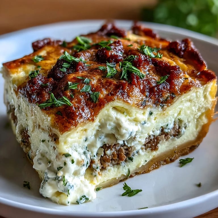 Wholesome and comforting, this Turkey Shepherds Pie features lean turkey, tender veggies, and a fluffy cauliflower-potato topping.  