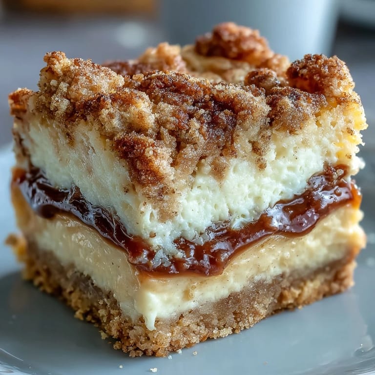 Luscious Pumpkin Cheesecake Snickerdoodle Bars, a decadent autumn dessert dream.