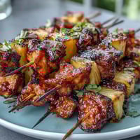 Air Fryer Chicken Pineapple Bites are golden, juicy, and bursting with sweet-savory flavor in every bite.  